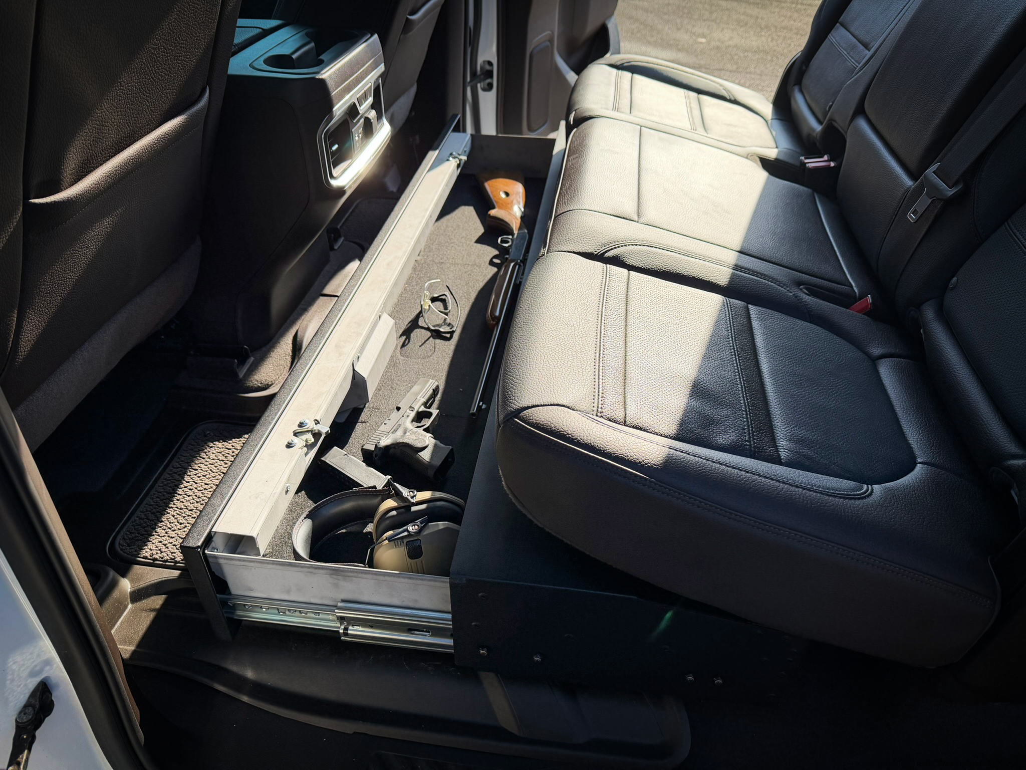 Ford Front Opening Locker - Installed in Truck